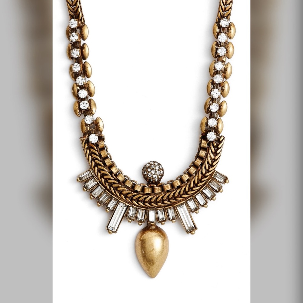 Treasure & Bond Long Strand Gold Necklace